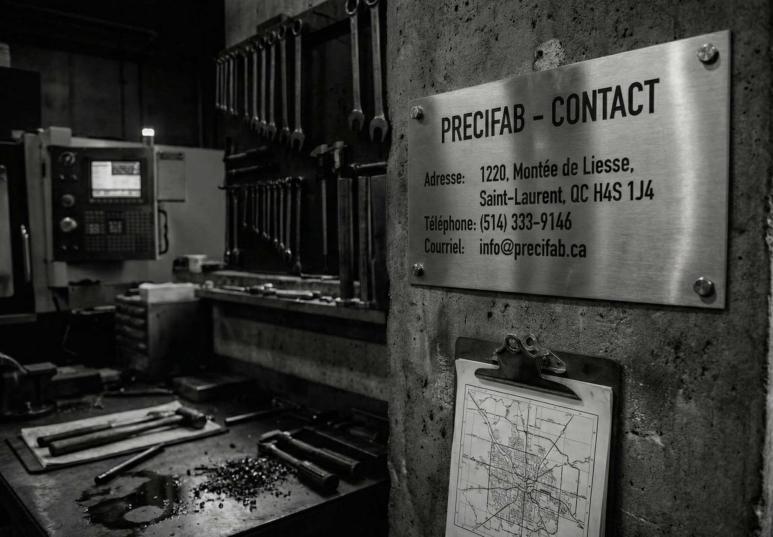 PRÉCIFAB | L’EXPERTISE EN USINAGE MÉCANIQUE DEPUIS 1986 | À propos